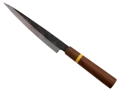 Produktbild von handgeschmiedetes Filetiermesser in Öl gehärtet 21,5cm Klinge Abverkauf