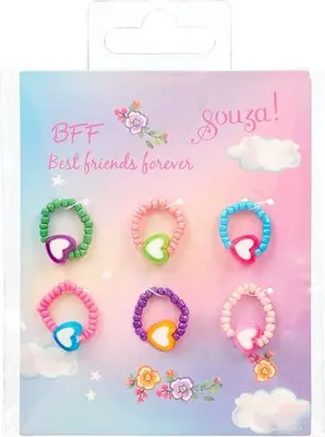 Produktbild von Souza Geschenkpackung Ringe 6 Stück/Karte