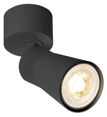 Image de SLV PURI 2.0 Cone, applique murale et plafonnier, 1x max. 6W GU10, noir 1008288
