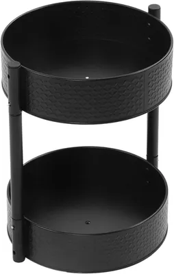 Produktbild von Drehbares Gewürzregal, 2-stufiger Gewürz-Drehteller-Organizer für die Küche