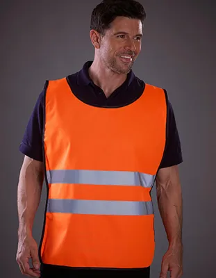 Produktbild von YOKO HVJ269 | Herren Hi Vis Tabard / Entspricht EN 1150:1999 - Farbe: Hi-Vis Orange - Größe: XXL/3XL