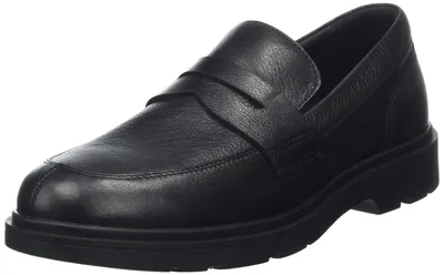 Productafbeelding van Geox jongensschoen, model Spherica Ec1, mocassin, zwart, maat 39 EU