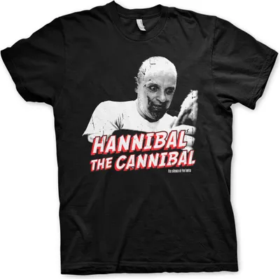 Produktbild von Hannibal The Cannibal T-Shirt - X-Large - Black