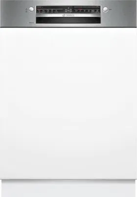 Image de Lave-vaisselle semi-encastrable BOSCH SMI2HTS02E SER2, 13 couverts, 60cm, 46 dB, Acier Brossé