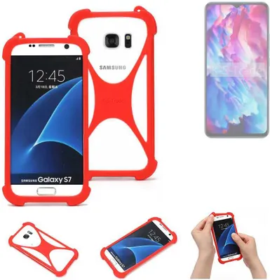 Produktbild von K-S-Trade Handy-Hülle kompatibel mit Cubot A1 Schutz-Hülle Bumper Silikon Schutz Hülle Cover Case Silikoncase Silikonbumper TPU Softcase