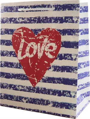 Image de SAC CADEAU POUR LA SAINT-VALENTIN 18 x 23 CM DIVERS MOTIFS