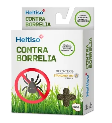 Zdjęcie produktu dla Heltiso Contra Borrelia Skarpety męskie rozmiar 43/46, 1 para