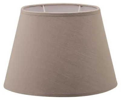 Produktbild von Home Sweet Home Lampenschirm Largo oval taupe - B:24xT:14xH:16cm