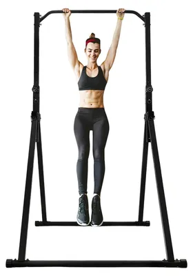 Obrázek produktu pro Hrazda na shyby – Hrazda na posilování – Fitness hrazda – Posilovací stanice – Nastavitelná – Samostatně stojící