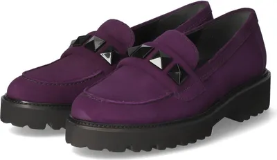 Immagine prodotto di Gabor scarpa slip-on da donna in pelle scamosciata violaTaglia:6½