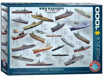 Obrázok produktu pre Puzzle 1000 WW II Warships 6000-0133