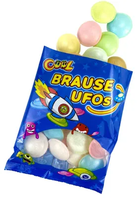 Produktbild von Hussel Cool Brause Ufos, 39g