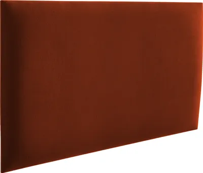 Produktbild von RAVIO Wandpaneel Gepolstert Wandpolster Kopfteil für Betten Wandverkleidung Wandpolsterung Wanddeko 3D Wandkissen Polsterpaneele (60 x 40 cm, Farbe: Rostig - Mono 230)