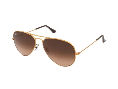 Produktbild von Ray-Ban Aviator Gradient, Erwachsener, Uni, Pilot, Pilot, Vollrand, Bronze