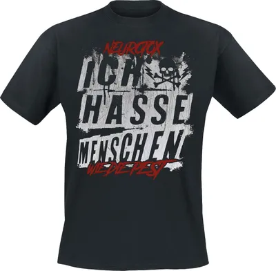 Produktbild von Neurotox - Ich hasse Menschen, T-Shirt