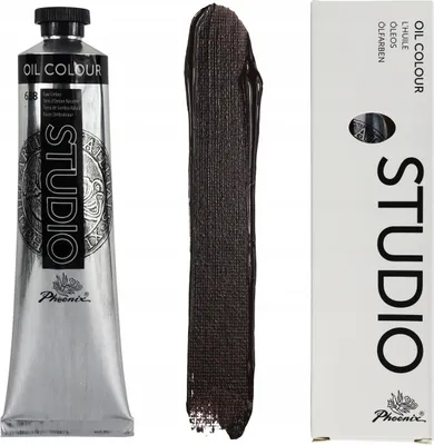 Produktbild von Ölfarbe Phoenix Studio 120ml Tube – 688 Umbra Natur (Raw Umber) – Künstlerfarbe – Lichtecht für Leinwand, Holz