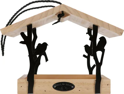Produktbild von ESSCHERT Vogelfutterhaus Zilpzalp zum Hängen 24,5x24,5x18,3cm