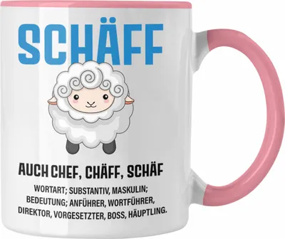 Produktbild von Trendation - Chef Tasse Geschenke Lustig Kaffeetasse Abschied Spruch Geschenkidee (Rosa)