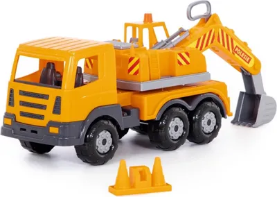 Produktbild von SuperTruck LKW-Bagger, Baufahrzeug für Kinder