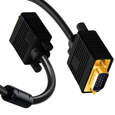 Obrázek produktu pro LinQ, VGA kabelový video adaptér Full HD 1080p délka 5 m, černý