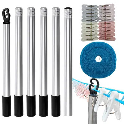Produktbild von Ausziehbare Wäscheleine, 2,2 Meter