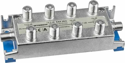 Zdjęcie produktu dla Kathrein 21610102, 2 wejś., 8 wyjś., 5 - 1218 MHz, 6,6 - 8 dB, 40 dB, 30 dB