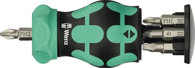 Obrázok produktu pre Wera Kraftform Kompakt Stubby magazine RA 4, 60 mm, 115 mm, 40 mm, 180 g, 6 kusov