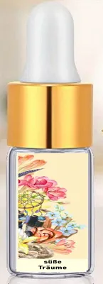Produktbild von GKA Parfüm Öl süße Träume aus Frankreich Parfümöl Kosmetik Freesie, Sonnennoten, Heliotrop, Sandelholz, Moschus, Vanille sehr intensiv Probierfläschchen