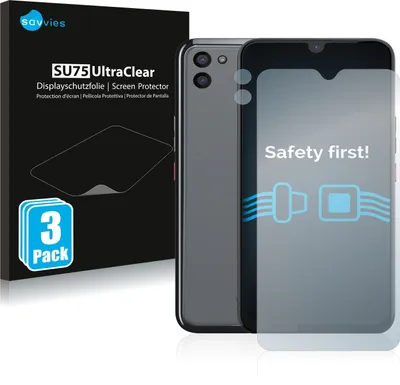 Produktbild von 6x Für Gigaset GS5 (Display+Kamera) Schutzfolie Savvies Displayschutz Display Schutz Folie Klar Transparent