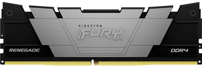 Produktbild von Kingston FURY Renegade - DDR4 - Modul - 16 GB - DIMM 288-PIN - 3600 MHz / PC4-28800 - CL16 - 1.35 V - ungepuffert - non-ECC - Schwarz