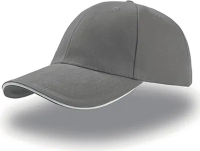 Image de Atlantis | Liberty Sandwich Cap / casquette / bonnet / chapeau - Couleur : Grey/White - Taille : One Size