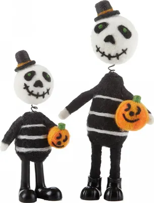 Produktbild von Mr. Skull mit Sohnemann für Halloween im Set
