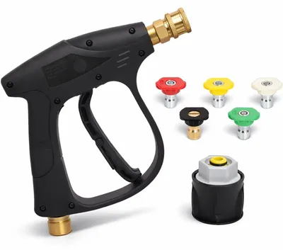 Zdjęcie produktu dla Pistolet do myjki wysokociśnieniowej z 5 dyszami
