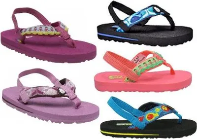 Produktbild von Teva Hula Mush Zehentrenner Babysandale Kindersandale Sandale, Farbe:pink, Größe:EUR 20.5