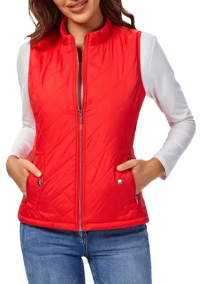 Produktbild von Damenweste Bolero Pelzweste Herbst - Leichte Weste mit Pelzbesatz - Kurze Form - Für kühle Tage
