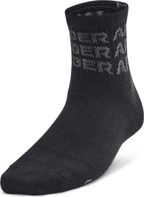 Produktbild von Under Armour Yth Ua Essential 6Pk Qtr - black, Größe:S