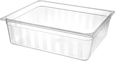 Image de Conteneur Gastronorm 2/1, HENDI, GN 2/1, 58 L, Transparent, 650 x 530 x (H) 200 mm