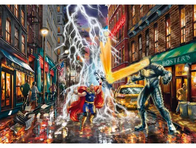 Productafbeelding van Thomas Kinkade Studios: Marvel - Thor (1000 stukjes)
