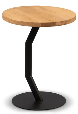 Productafbeelding van M2 Kollektion bijzettafel Tim 1, bruin, hoogte/diameter = 45/35 cm
