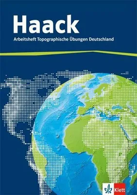 Obrázok produktu pre Der Haack Weltatlas. Arbeitsheft Topographische Übungen. Deutschland mit Deutschlandführerschein