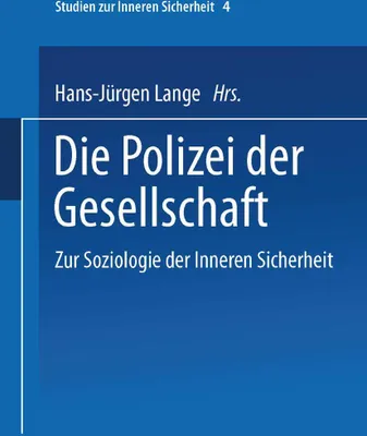 Produktbild von Die Polizei der Gesellschaft