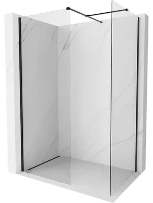 Obrázek produktu pro Mexen Kioto-X sprchová stěna Walk-in 160 x 90 cm, transparentní 10 mm, černá - 800-160-202-70-00-090-X