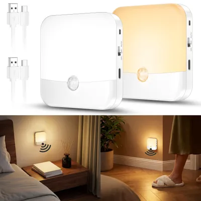 Immagine prodotto di Set di 2 luci sottopensili con sensore di movimento - Dimmerabili e con 3 tonalità di luce