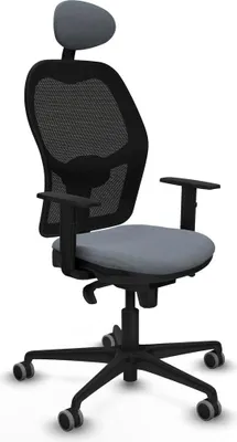 Image de Chaise de bureau avec appui-tête Jorquera Piqueras y Crespo 1D036G1 Gris