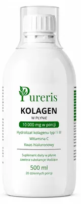 Zdjęcie produktu dla Kolagen w płynie 500 ml - 10 000 mg PURERIS