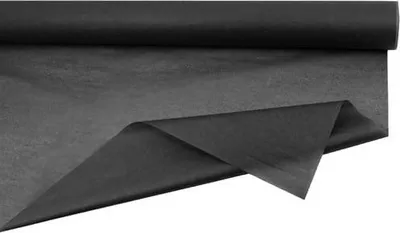 Produktbild von Dekoratives Verpackungspapier, Rolle 75 cm x 50 m, SCHWARZ