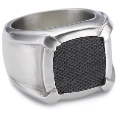 Image de Bague Esprit, acier inoxydable, modèle RW 19, couleur carbone, référence S.ESRG11461A190
