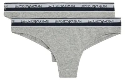 Produktbild von 2er Pack EMPORIO ARMANI Damen Brazilian Brief Stretch Baumwolle