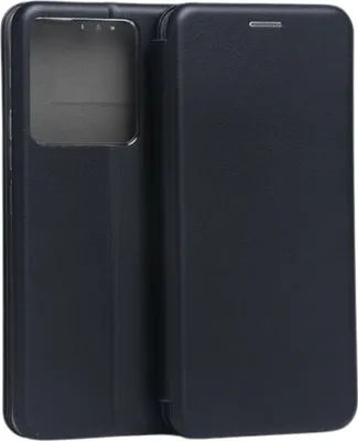 Produktbild von Beline Book Magnetic Case Poco X6 Schwarz/Schwarz