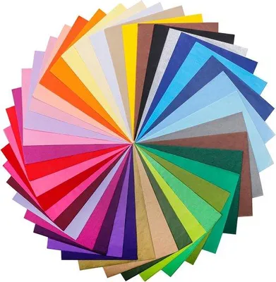Produktbild von Buntpapier Crepe Vliespapier Multifarbig